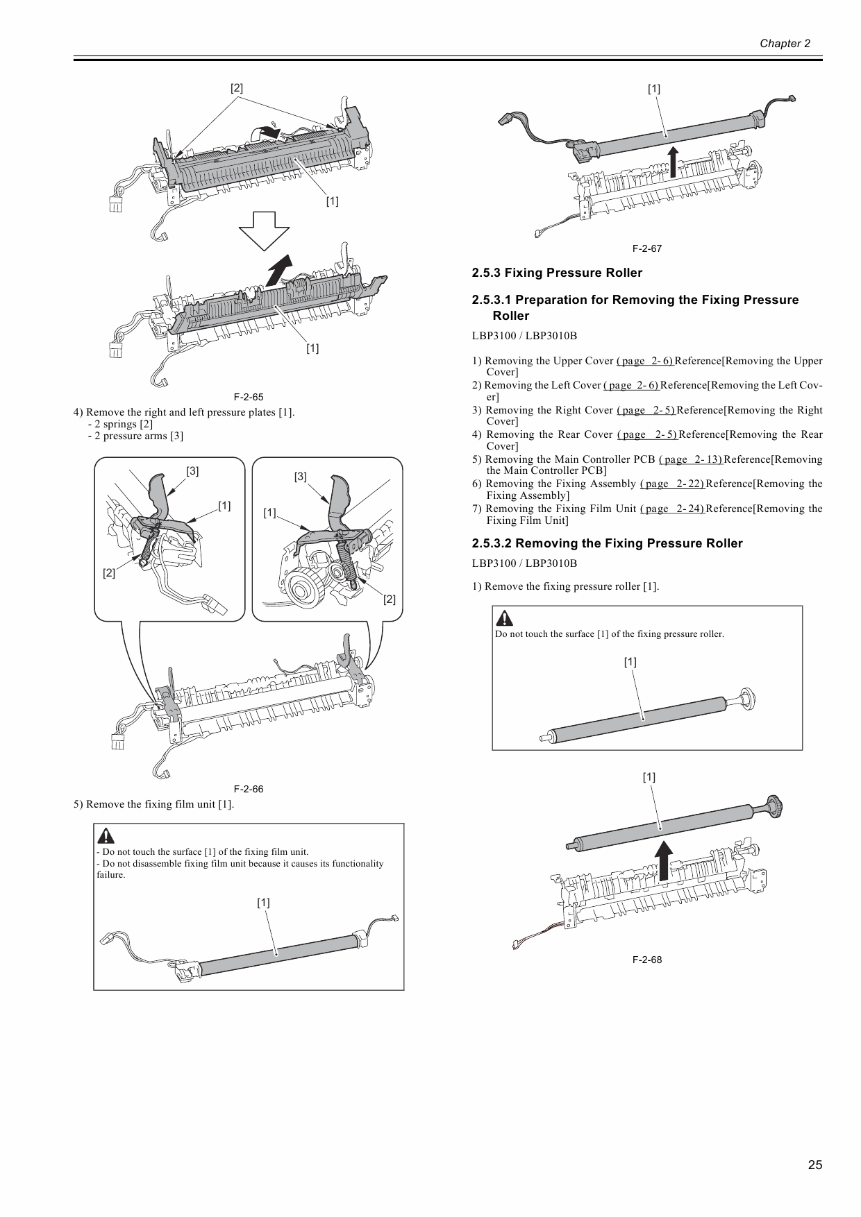 Canon imageCLASS LBP-3010 3100 3150 Parts Catalog Manual-5